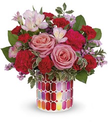 Charming Mosaic Bouquet from Victor Mathis Florist in Louisville, KY